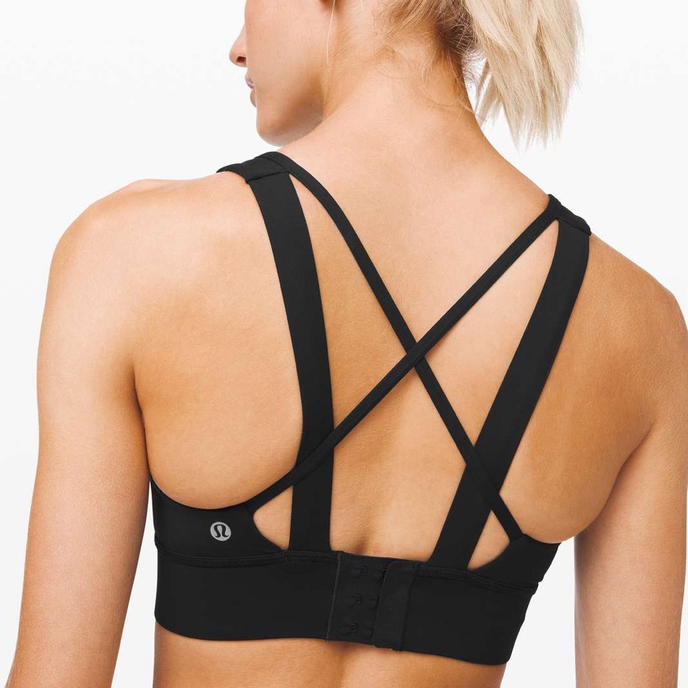 Lululemon - Black Breathe It In Bra